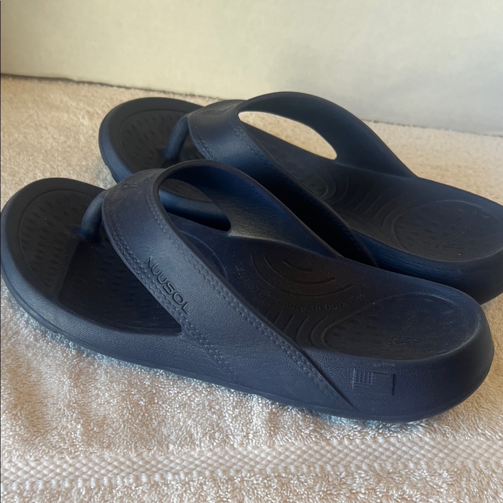 Women's Navy Sandals